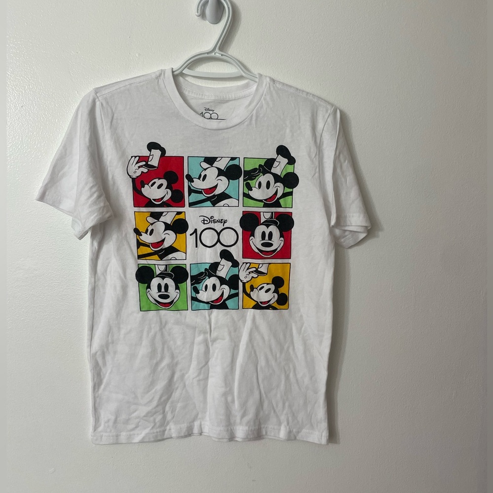 Disney Boys Mickey Mouse 100 Years Graphic T-Shirt, Size XL